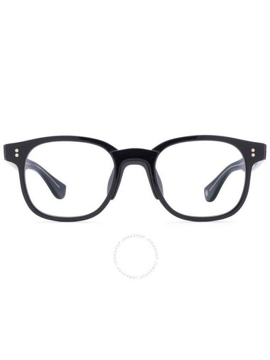 Garrett Leight GLCO x MITCHELL & NESS RAMBIS Demo Square Men's Eyeglasses E0148 BK 47 - GARRETT LEIGHT - BALAAN 1