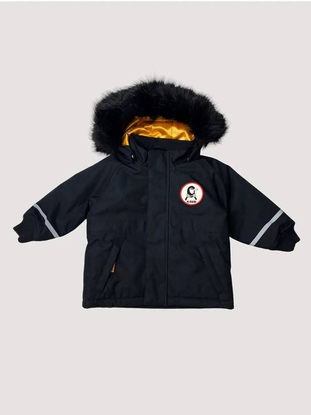 Kids Patch Logo Parka Jacket 19710113 99 - MINI RODINI - BALAAN 6