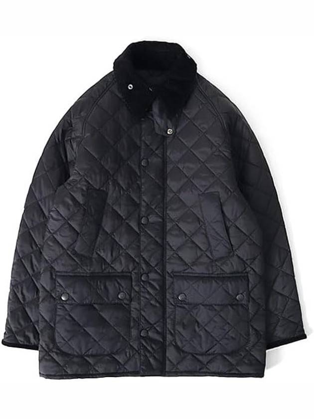 Bedale Quilted Jacket Black - BARBOUR - BALAAN 2