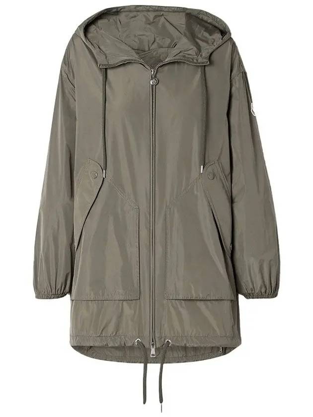 Melia Parka Sage Green - MONCLER - BALAAN 3