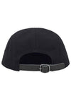 Washed Chino Twill Camp Cap Black SS24H31 - SUPREME - BALAAN 2