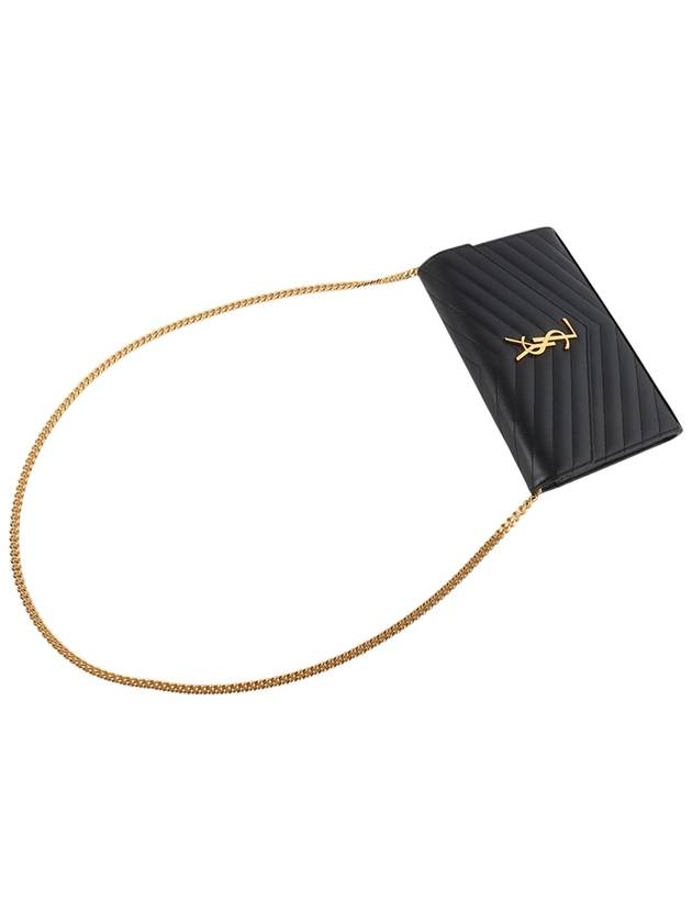 377828 Grande Poudre Envelope Cassandra Matelasse Chain Cross Bag 33798K - SAINT LAURENT - BALAAN 4