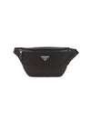 2VL033 2DMH F0002 Re Nylon Saffiano Triangle Logo Belt Bag Slingback - PRADA - BALAAN 1