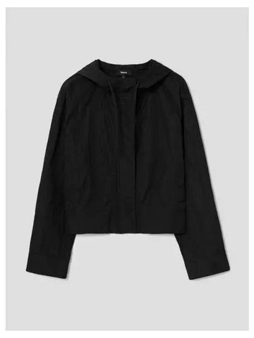 Women s Tumbled Nylon Windbreaker Jacket Black Domestic Product GM0024030654065 - THEORY - BALAAN 1