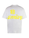 Tape Type Logo Medium Fit Short Sleeve T-Shirt White - BALENCIAGA - BALAAN 1