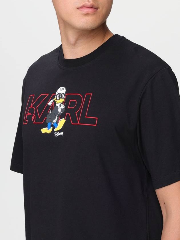 T-shirt Karl Lagerfeld con stampa Disney - KARL LAGERFELD - BALAAN 3