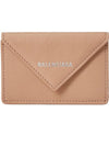 Papier Mini Half Wallet Beige - BALENCIAGA - BALAAN 1