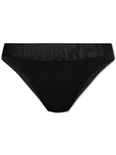 Dsquared2 Briefs With Logo, Women's, Black - DSQUARED2 - BALAAN 1