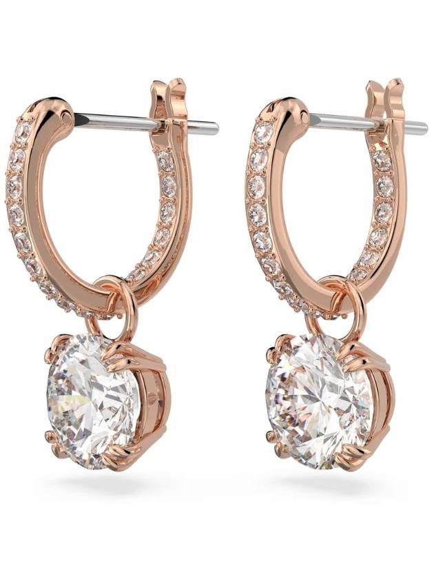 Stilla Constella Drop Earrings Rose Gold - SWAROVSKI - BALAAN 3