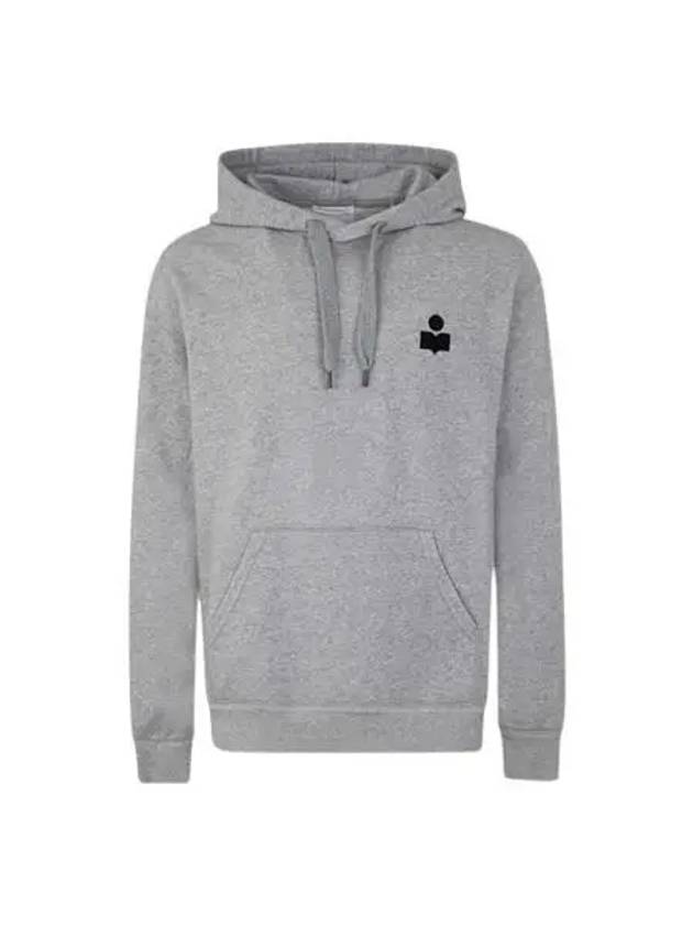 Matte Logo Hoodie Grey Midnight - ISABEL MARANT - BALAAN 2