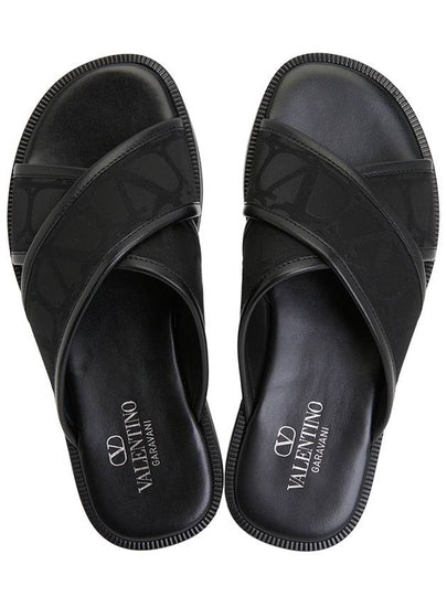 Men's Slippers S0H61IDQ 0NO - VALENTINO - BALAAN 2