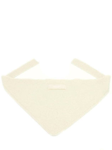 The Gros Grain Muffler Off White - JACQUEMUS - BALAAN 1