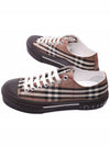 Jack Vintage Check Cotton Low-Top Sneakers Burch Brown - BURBERRY - BALAAN 7