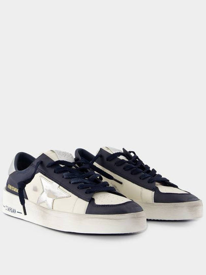 Stardan Sneakers - Golden Goose Deluxe Brand - Leather - White - GOLDEN GOOSE - BALAAN 2