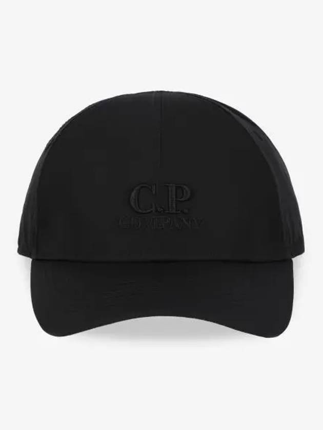 Embroidery Logo Ball Cap Black - CP COMPANY - BALAAN 2