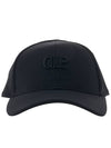 Men's Logo Ball Cap Black - CP COMPANY - BALAAN 3