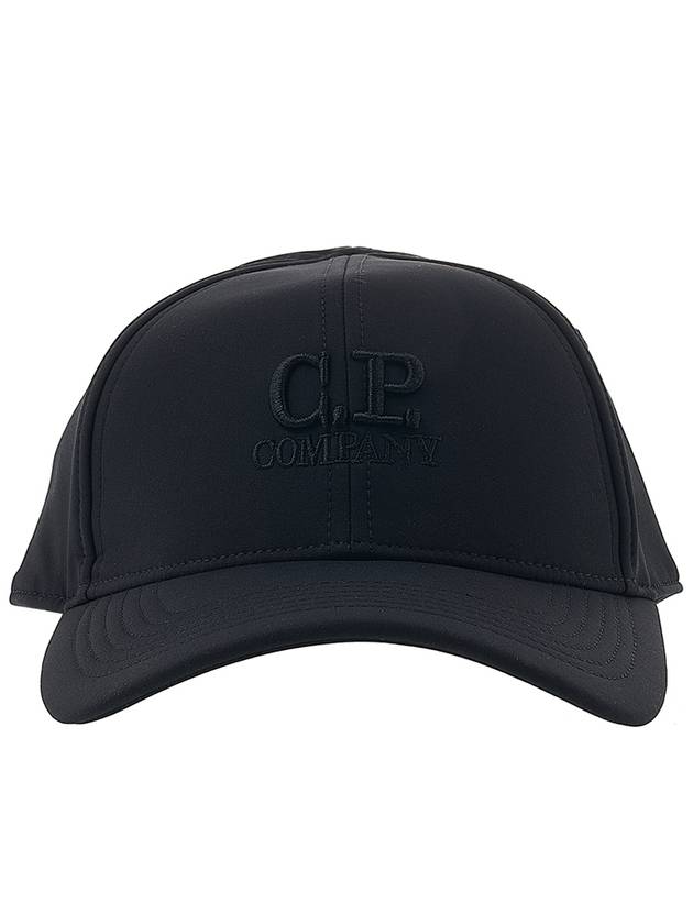 Men's Logo Ball Cap Black - CP COMPANY - BALAAN 3