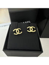 Stud Metal Earrings Gold - CHANEL - BALAAN 4