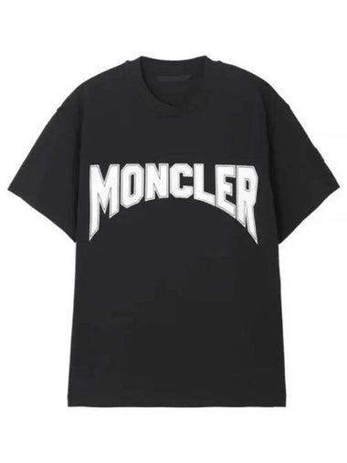 Short Sleeve T Shirt 8C00011 M2643 999 Black - MONCLER - BALAAN 1