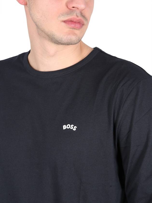 T-SHIRT WITH LOGO - HUGO BOSS - BALAAN 2