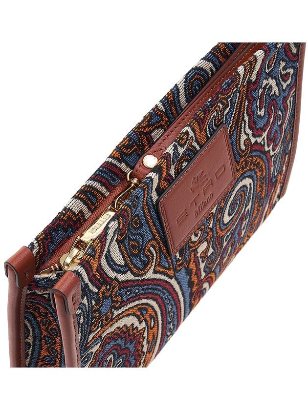 Logo Paisley Print Clutch Bag - ETRO - BALAAN 9