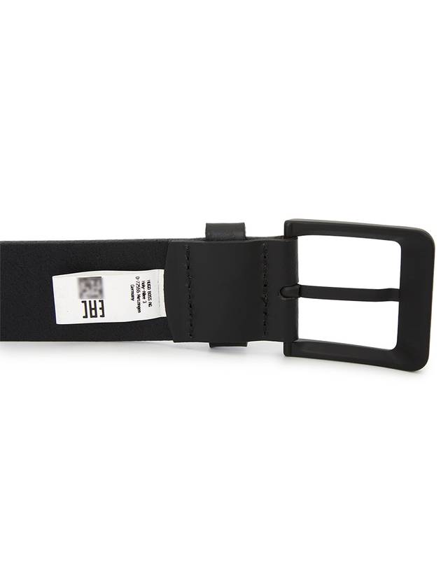 Buckle Leather Belt Black - HUGO BOSS - BALAAN 5