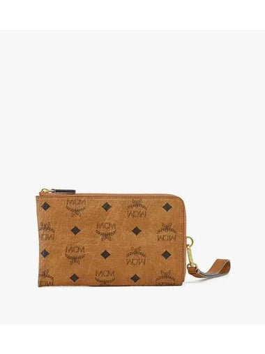 Ottomar Visetos Travel Pouch Bag Brown - MCM - BALAAN 1