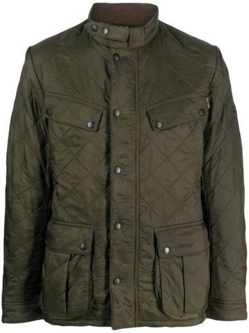 International Ariel Polar Quilted Jacket Olive - BARBOUR - BALAAN 1