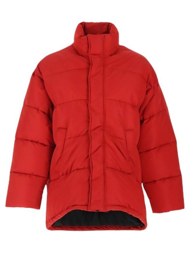 Logo Puffer Padding Red - BALENCIAGA - BALAAN 2