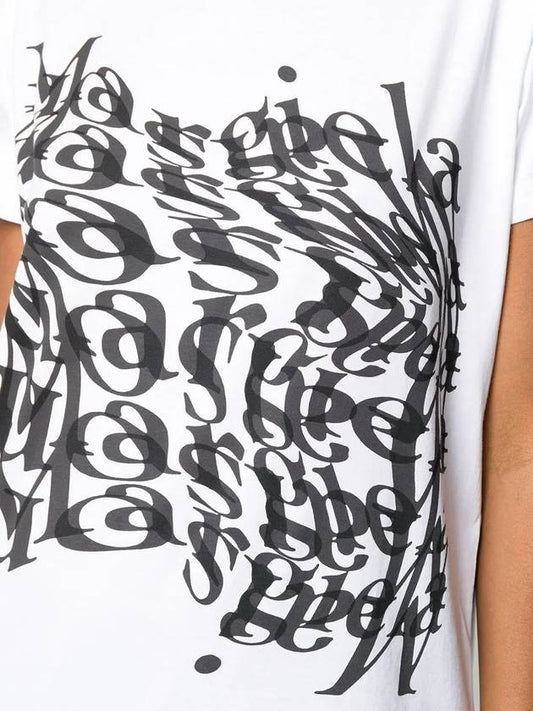 Women's Logo Printing Short Sleeve T-Shirt White S29GC0287 S22816 100 - MAISON MARGIELA - BALAAN 2