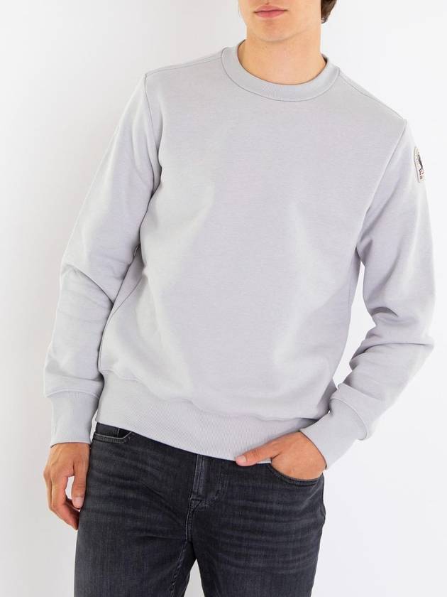 K2 Crew Neck Fleece Sweatshirt Lunar rock - PARAJUMPERS - BALAAN 7