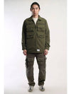 Nylon Cargo Shirt Jacket - ALPHA INDUSTRIES - BALAAN 3