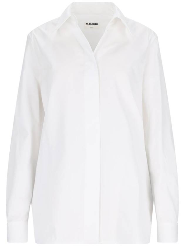 Jil Sander Shirts White - JIL SANDER - BALAAN 1