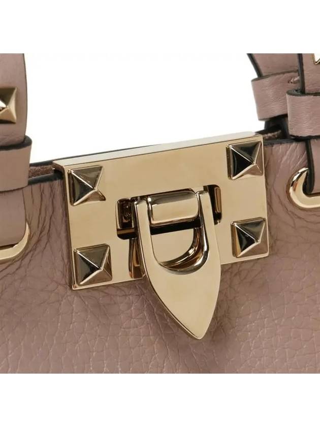 Rockstud Tote Bag Pink - VALENTINO - BALAAN 7