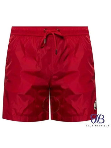 2C00004 53326 455 Logo Patch Swim Shorts - MONCLER - BALAAN 1