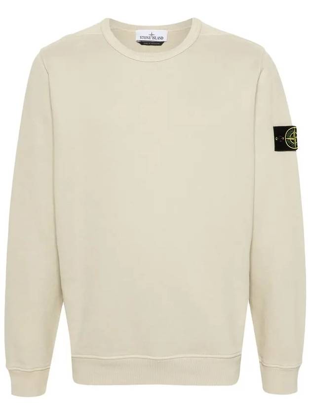 Wappen Patch Crew Neck Cotton Sweatshirt Plaster - STONE ISLAND - BALAAN 3