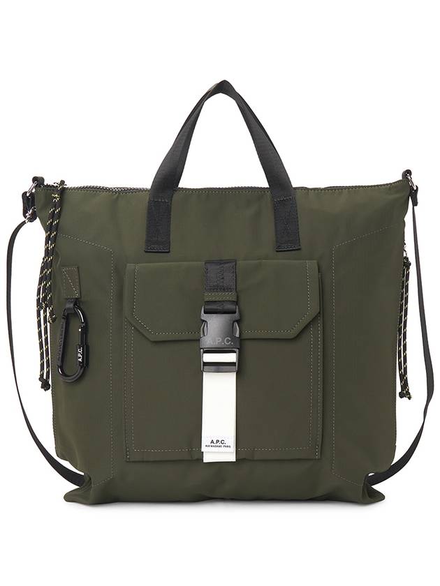 Treck Tote Bag Dark Khaki - A.P.C. - BALAAN 2