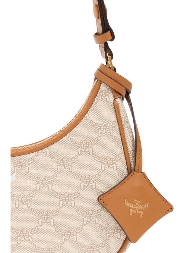 MCM Lauretos Print Shoulder Bag, Women's, Cream - MCM - BALAAN 6