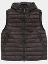 D.D. Shell Goggles Down Vest Black - CP COMPANY - BALAAN 3