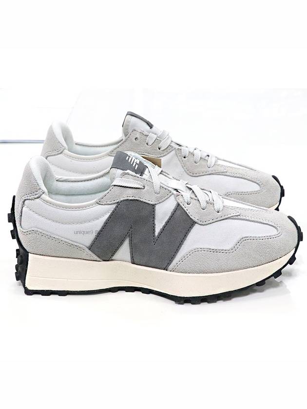 327 Nimbus Cloud Low Top Sneakers White Grey - NEW BALANCE - BALAAN 2