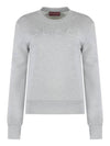 Cotton Sweatshirt Grey - GUCCI - BALAAN 2