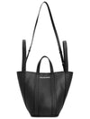 Calfskin Everyday Tote Bag Black - BALENCIAGA - BALAAN 9