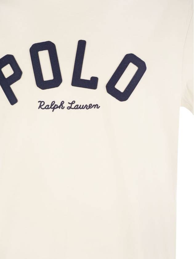 Jersey T-shirt with Classic-Fit logo - POLO RALPH LAUREN - BALAAN 4