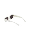 Maison Margiela Gentle Monster MM106W2 Stitched Sunglasses WHITE - MAISON MARGIELA - BALAAN 4