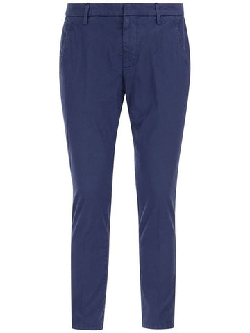 ALFREDO - Slim-fit cotton trousers - DONDUP - BALAAN 1