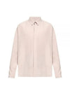 Alexandre Mattiussi Silk Blend Long Sleeve Shirt Pink - AMI - BALAAN 2