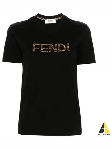 Cotton T Shirts FS725 4AS8G F0GME - FENDI - BALAAN 1