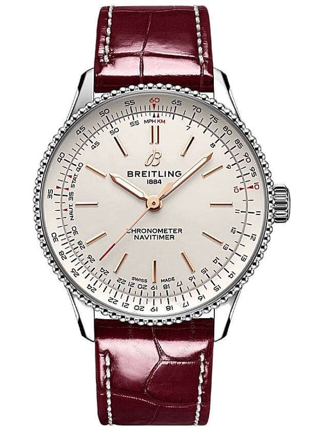 Breitling Automatic White Dial Ladies Watch A17327211G1P1 - BREITLING - BALAAN 1