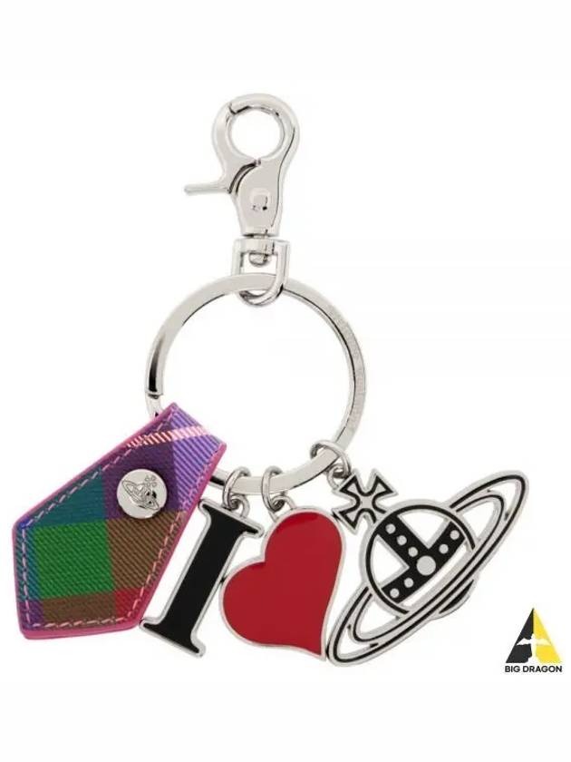 I LOVE ORB KEYRING 8203011EU S001O G301 - VIVIENNE WESTWOOD - BALAAN 1