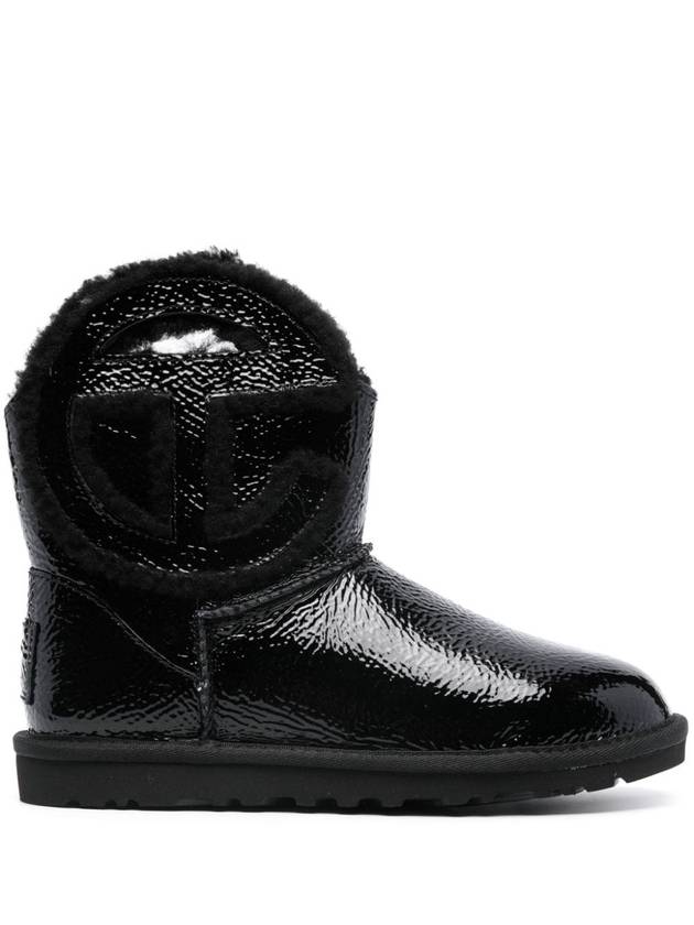 Logo Mini Crinkle Winter Boots Black - UGG - BALAAN 6